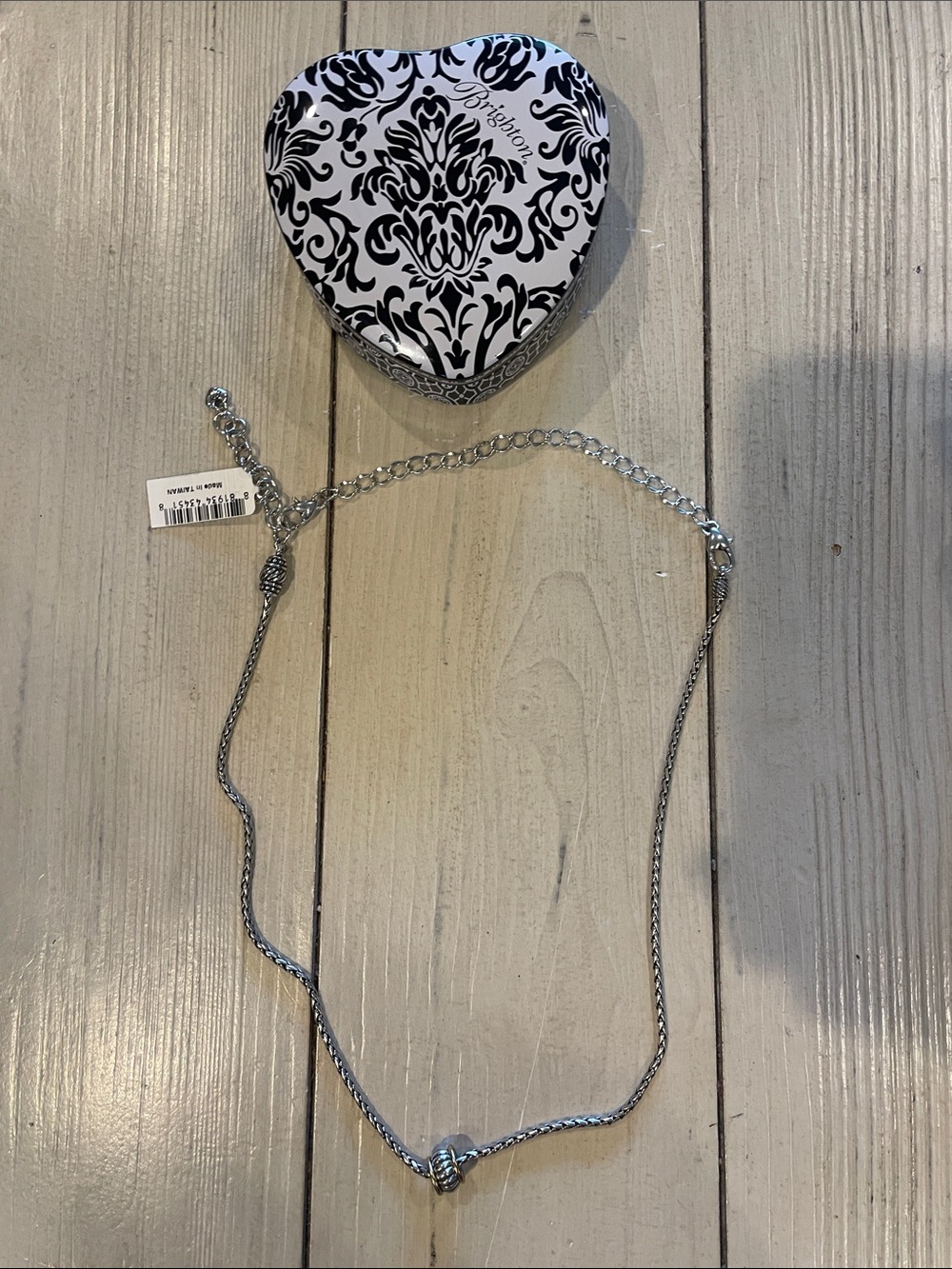 Brighton Silver Knot Pendant Necklace